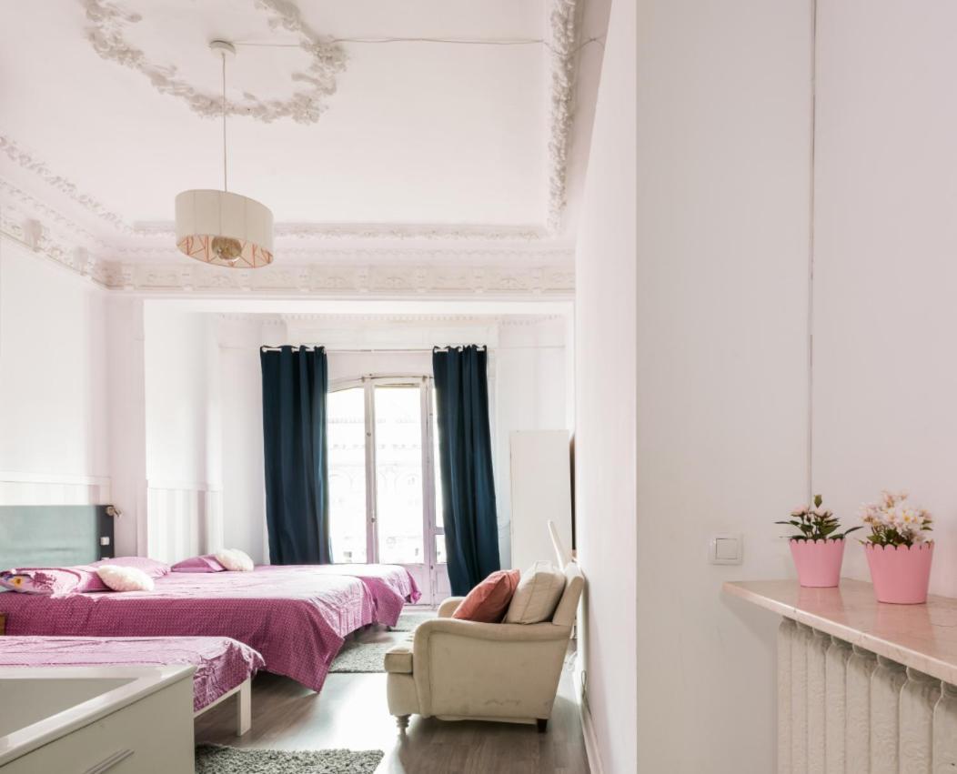 M&F 7 Rooms/7 Bathrooms Over Gran Via Madrid Exteriér fotografie